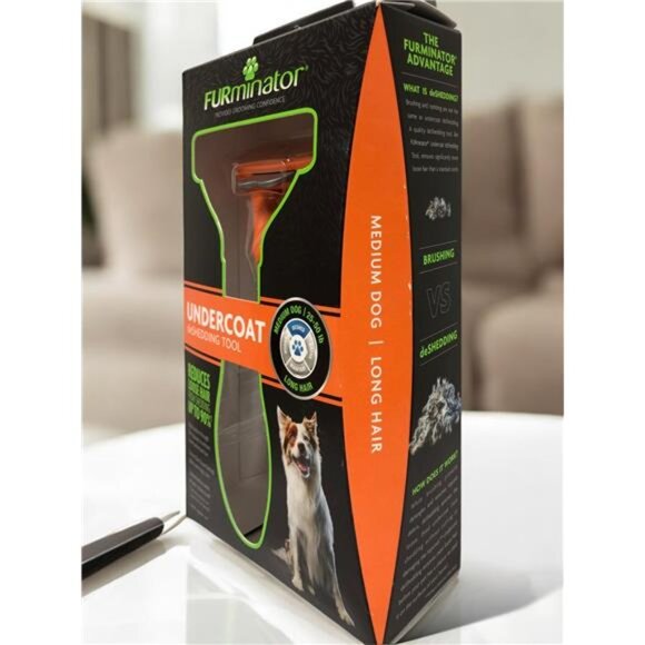 FURminator Undercoat deSHEDDING Tool for Medium Dogs (25-50 lb) ShortHair - Picture 5 of 10